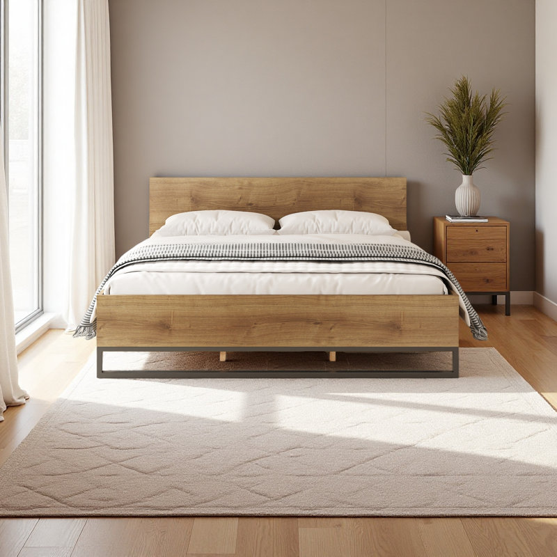 ENGINEERED WOOD BED, King