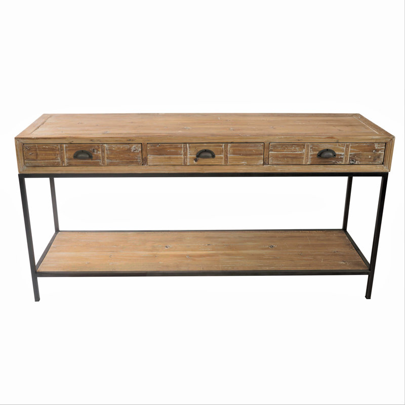 Anwyn 63'' Solid Wood Console Table
