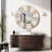 Gattilier Engineered Wood Round Wall Mirror