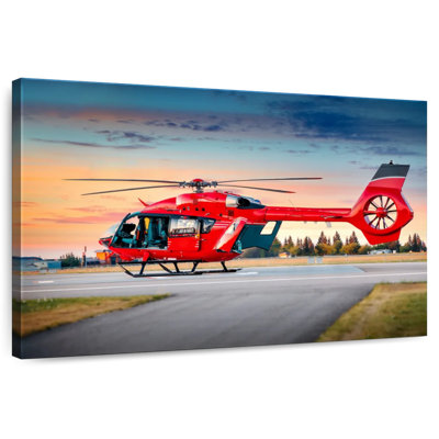 Mehar Red Helicopter