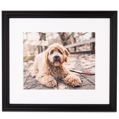 Braylen Black Wood Matte Picture Frame