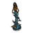 Mermaid with Dolphin Fountain Bronze Statue, Sobel Perfect Outdoor Water Display, 16"L x 16"W x 39"H