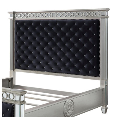 Kesean Velvet Upholstered Headboard