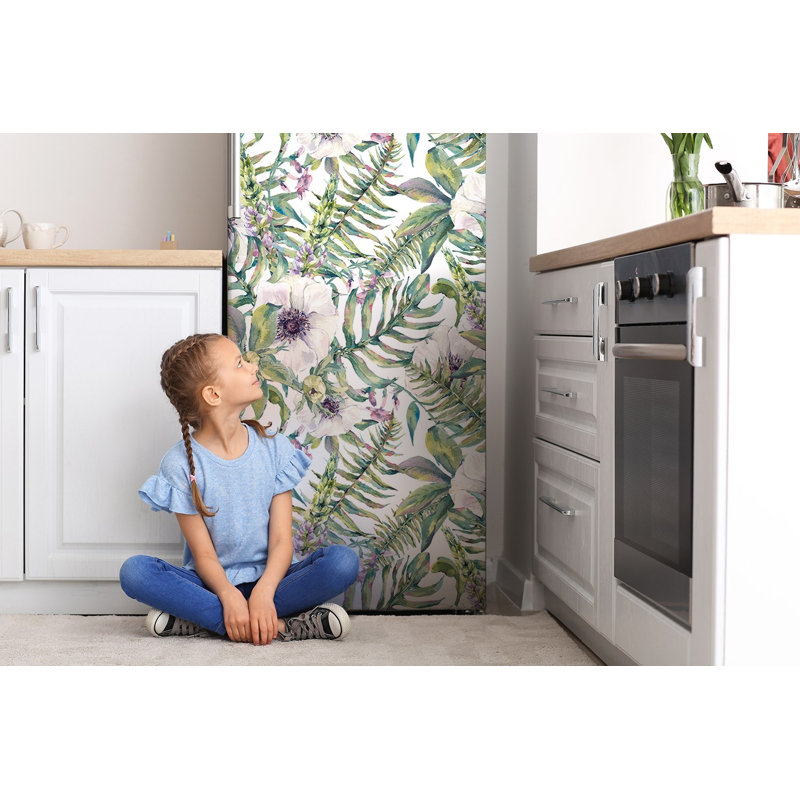 Plants & Flowers Door Decal