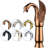 Swan Faucet Copper Single Handle Single Hole Matching Pop Up Drain Without Overflow Stopper And Supply Line Vessel Sink Faucet Lavatory Basin Vanity Mixer Tap Lead-Free-64577862