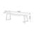 Black Rectangular Solid Wood Desks-107896491