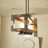 Alilah 5 - Light Dimmable Kitchen Island Square / Rectangle Chandelier