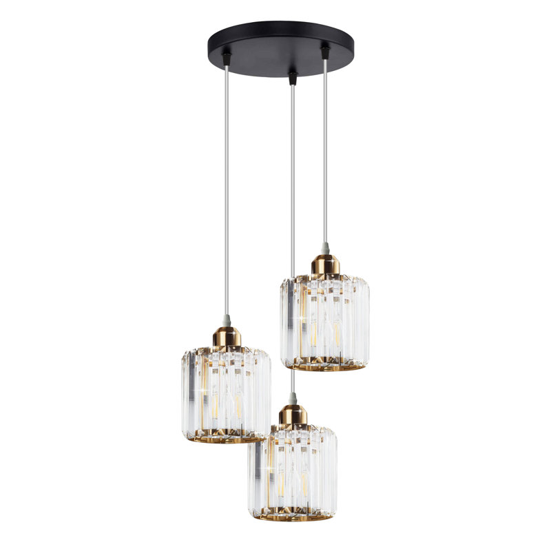 3 - Light Pendant, Gold