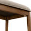 Chaises d'appoint rembourrées avec dossier moderne Bugrane