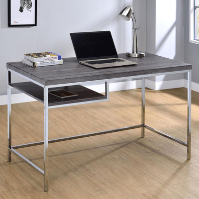 Glendora Metal Base Writing Desk
