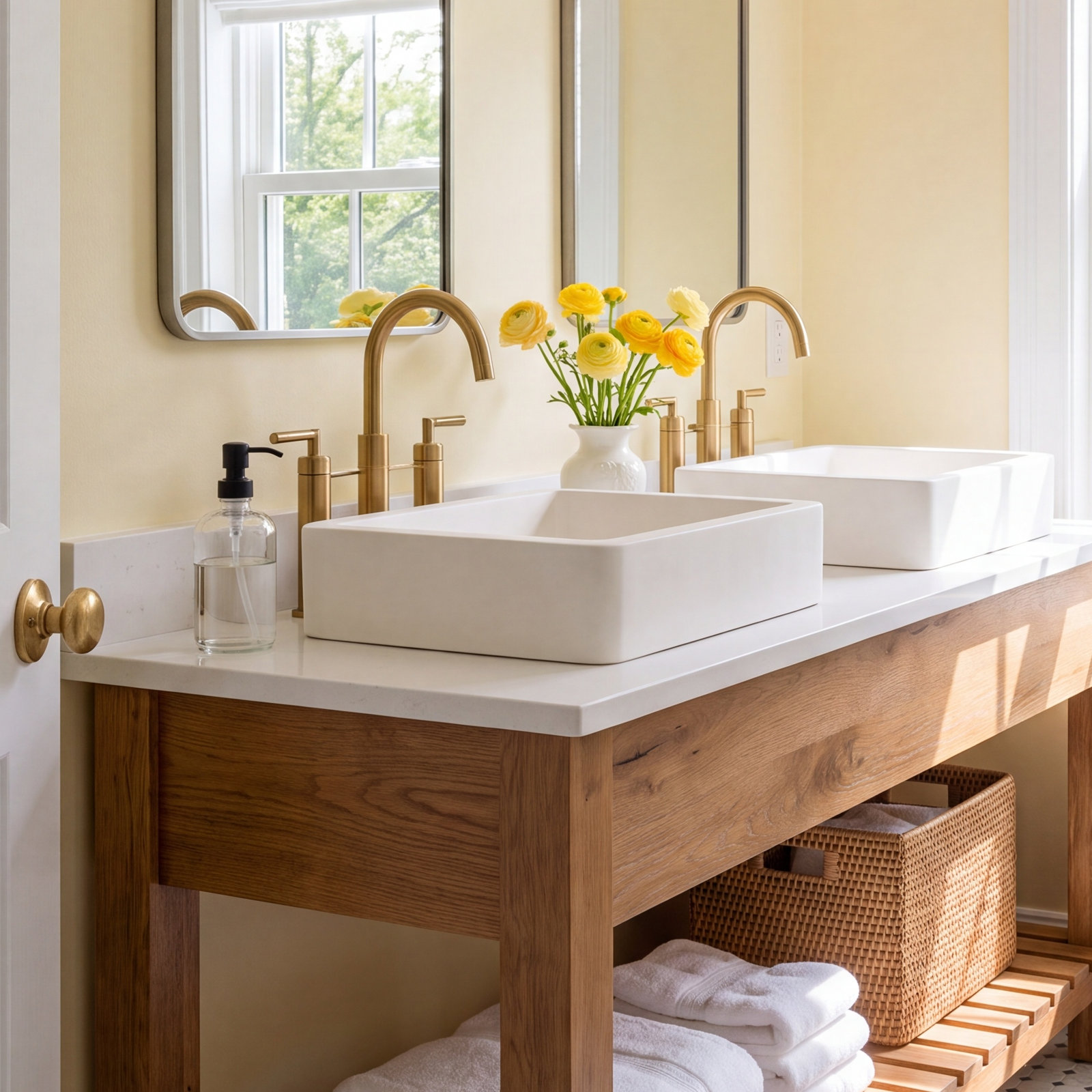 NativeStone Nipomo Dual-Mount Concrete Sink, Pearl