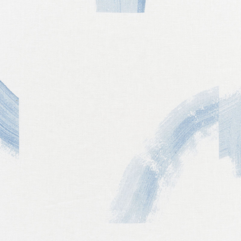 Schumacher x Caroline Z Hurley Sepiessa Fabric, Sky 