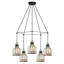Luminaire suspendu géométrique à 5 lumières Hendley