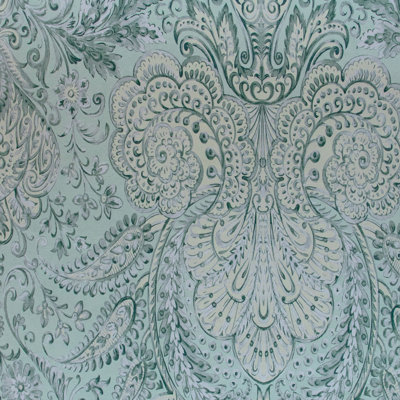 Tropical Collection Tahiti Inspired Damask 27.8' L x 27.5"" W Wallpaper Roll -  Galerie Wallcoverings, 26700