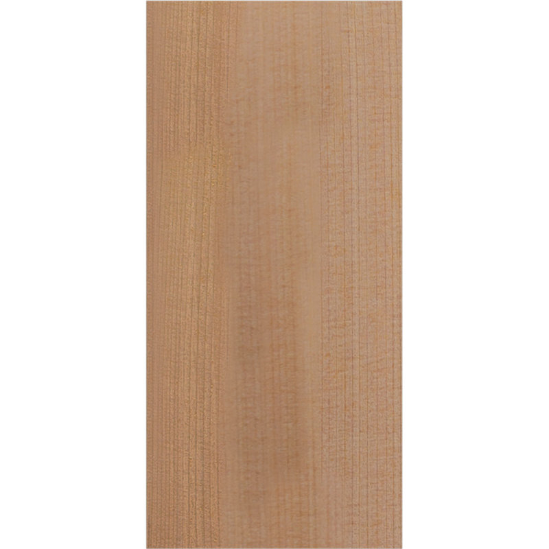 Queue de chevron lisse Ridgewood, Cèdre rouge, H 8 po x l 3 1/2 po x L 36 po