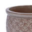 Modern Ceramic Planter Durable Glossy Antique Yellow For Patio And Indoors