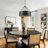 4 - Light Dimmable Drum Chandelier-266484704