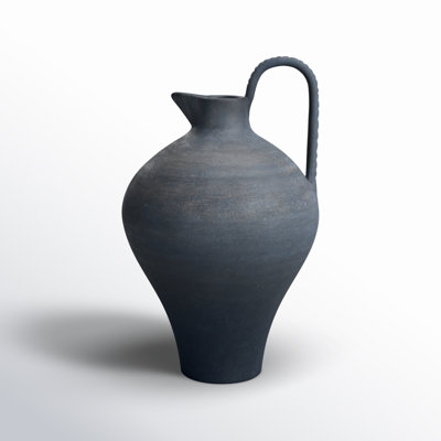 Janaii 14'' Handmade Ceramic Table Vase