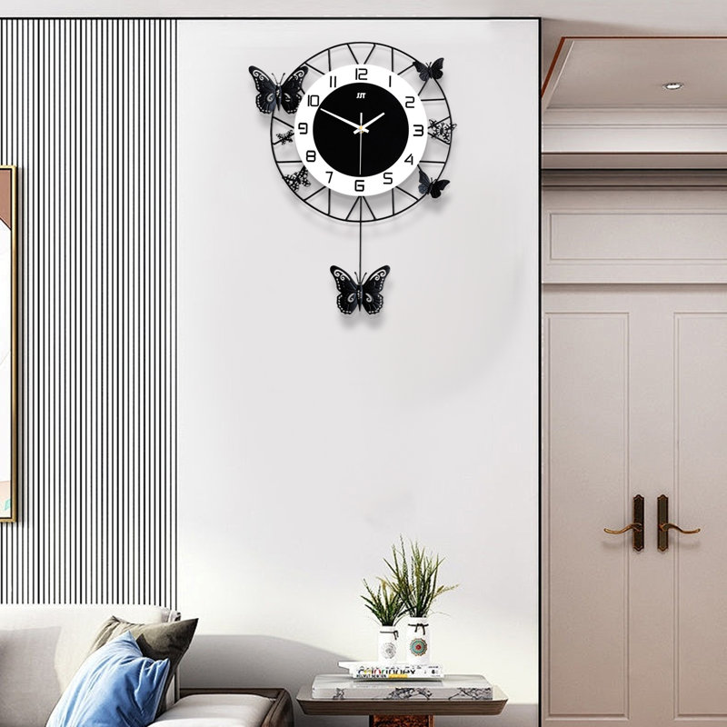 Atreo 9.5" Metal Wall Clock