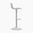 Modern PU Leather Adjustable Swivel Bar Stools, Set Of 2, With Ergonomic Backrest And Sturdy Metal Base For Kitchen Island-730995923