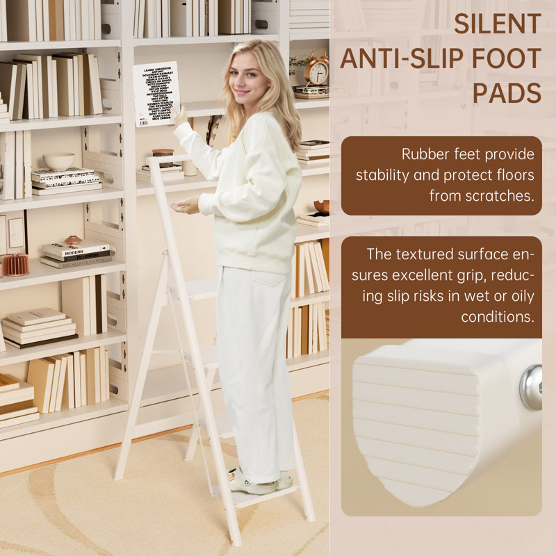 4 - Step Lightweight Folding Step Ladder