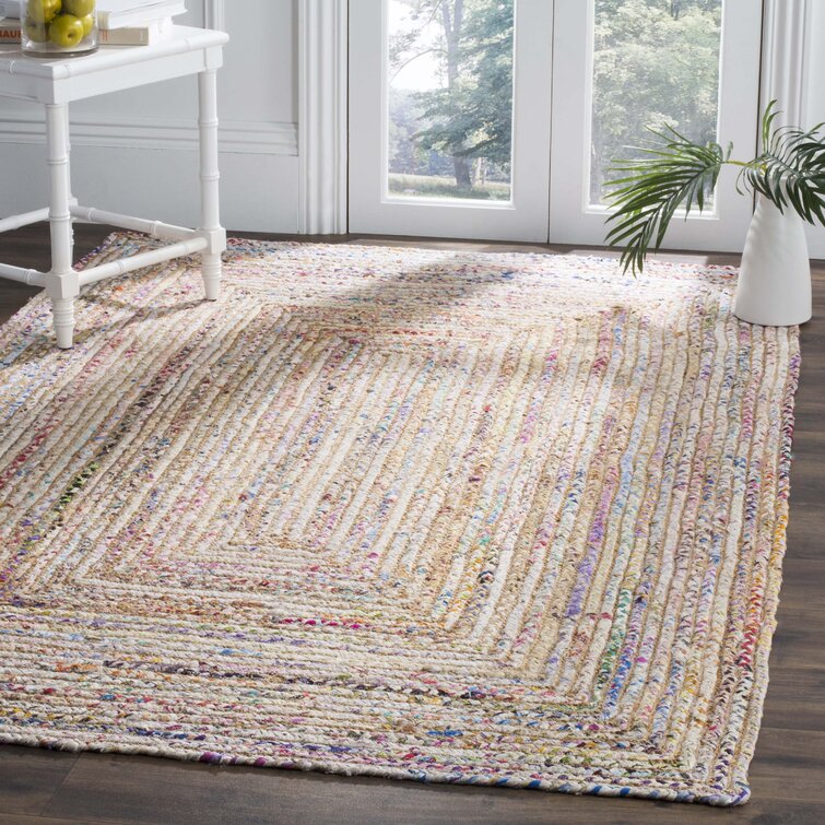 Litchfield Handmade Flatweave Wool/Cotton Area Rug in Cream Langley Street Rug Size: Rectangle 5' x 7'6