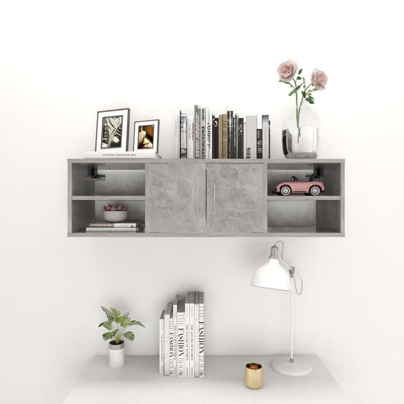TV Stand, Concrete Gray