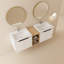 Ensemble de meuble-lavabo mural 60 po avec lavabo et armoire