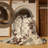 Machine Washable Ortmund Ivy Traditional Trellis Rug in Gray – Beige Binding-735241706