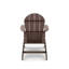 Chaise brun Adirondack - Bois d'œuvre en polyéthylène haute densité de qualité supérieure pour la piscine (excluant la table)-1591672326