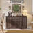 Niyah 58"  Buffet Cabinet with Storage, Sideboard Buffets Cabinet with 4  Doors and 2 Drawers-797147071