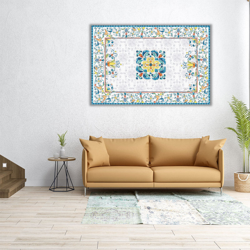 «Méditerranée brise III», reproduction d'art sur toile, H 12 po x l 18 po
