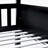 Black Rubber Wood Watsons Triple Bunk Bed (Watsons-Over-Watsons-Over-Watsons) Featuring Detachable Design, Ladders, And Safety Guardrails-905697466