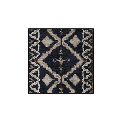 Tapis gris lavable à la machine