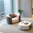 Grey Business Single-Seater Reception Sofa