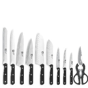 Cucina 11 Piece Knife Block Set
