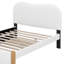 Lit plateforme tapissier avec lit gigogne-508423951