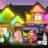 200ft Permanent Outdoor Eaves Lights, Smart Waterproof RGB IC Roof Lighting with Remote & App Control, Perfect for Holiday-1498290586