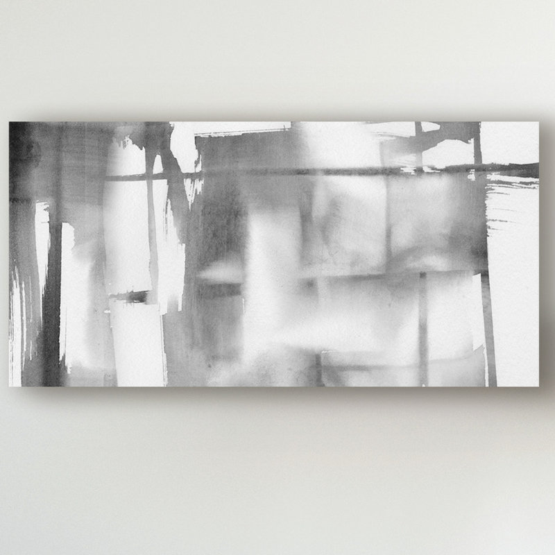 « light of light ii », reproduction de peinture à l’acrylique sur toile tendue, H 24 po x l 47 po x P 2 po