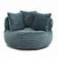 Fauteuil à billes en velours côtelé-779782030
