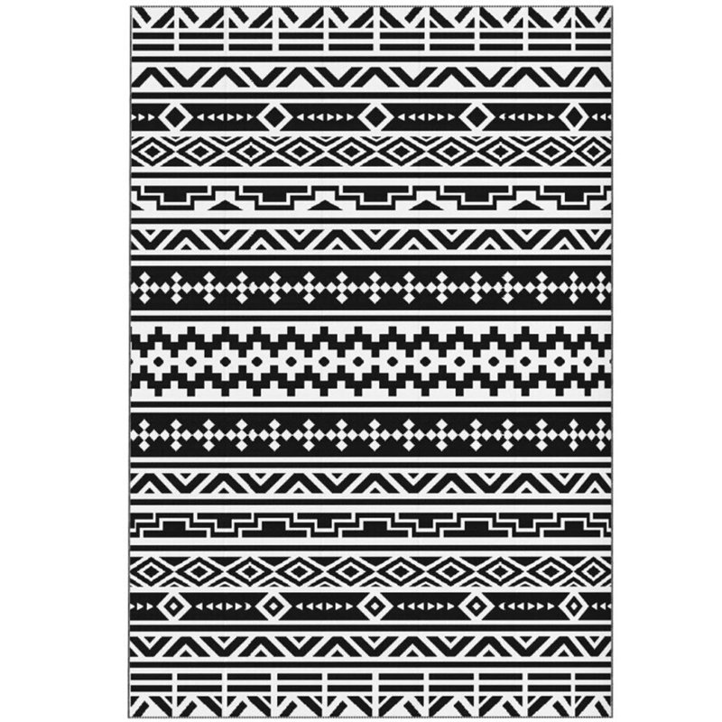 Outdoor Rug,Reversible Outdoor Rug,Waterproof Plastic Straw With Carry Bag