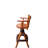 Kairee Swivel Solid Wood Counter Stool