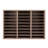 Literature Organizer, 27 Compartments Office Mailbox with Removable Shelves, Wood Mailbox Sorter Particle Board Office Home Classroom Storage, File Sorter for File, Document, Paper, Black-Grey-517529244