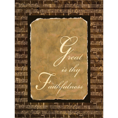 Hymn Faithful - impression sur toile tendue