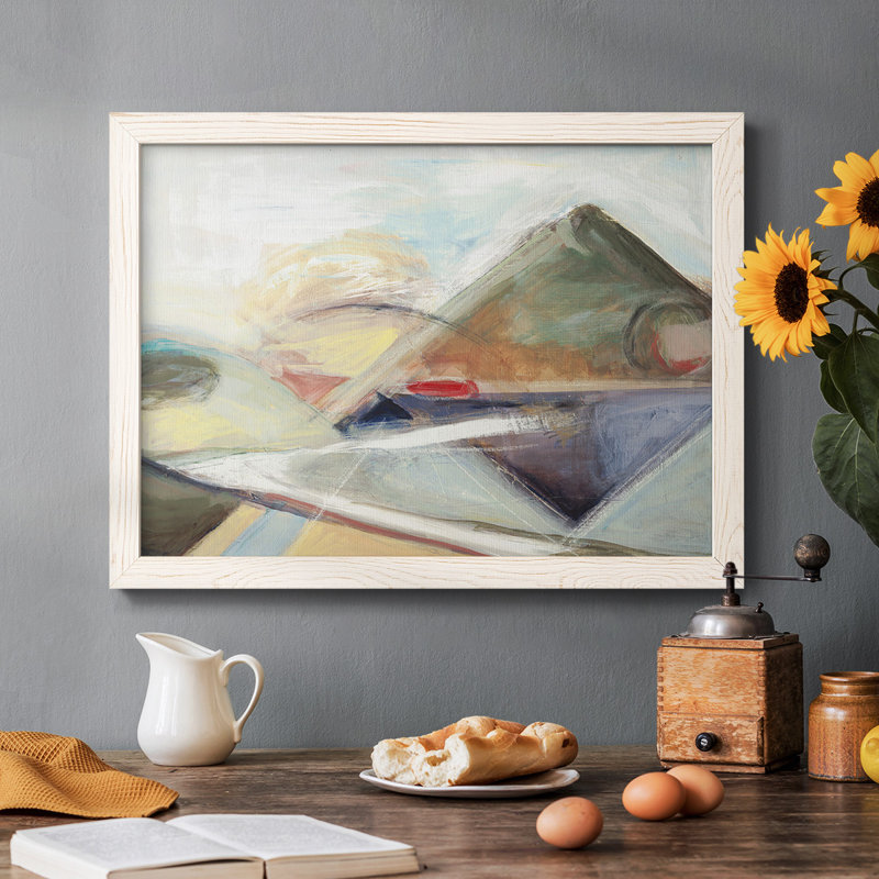 Mauve reflet, reproduction d'art sur toile, Blanc, H 14 po x l 20 po x P 1,5 po