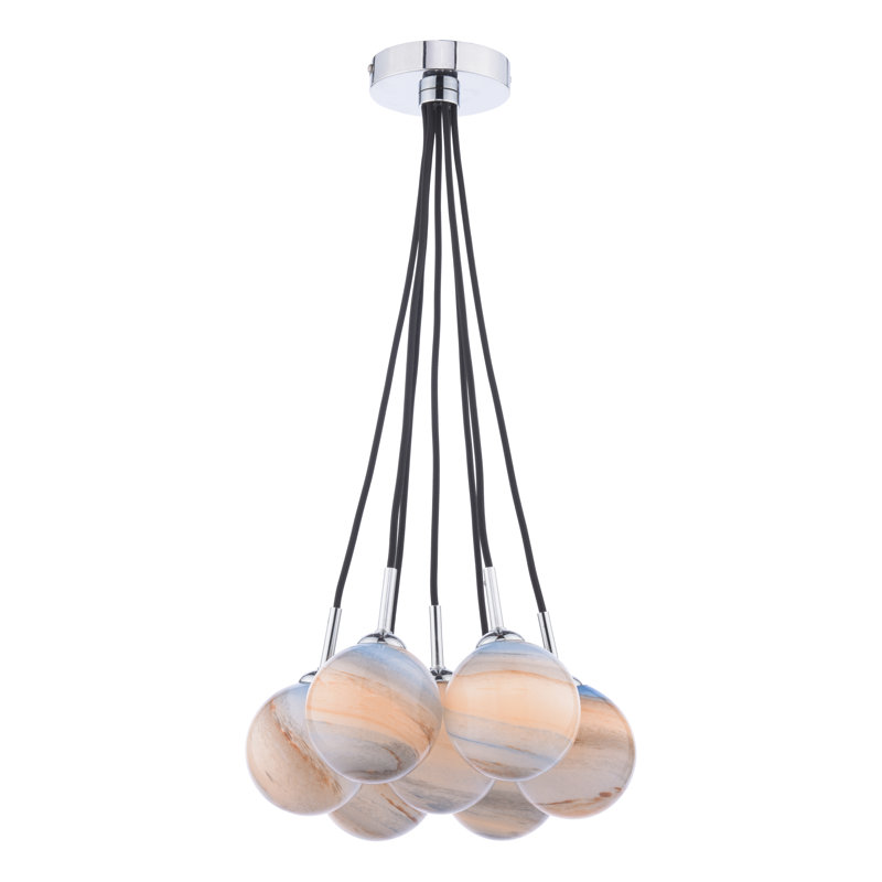 7 - Light Polished Chrome Pendant