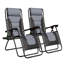 Chaise inclinable zéro gravité avec coussin-60308136