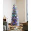 Arbre de Noël pin argenté 7,5 pi