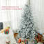 Arbre de Noël artificiel avec embouts en métal et support en métal pliable-510847028