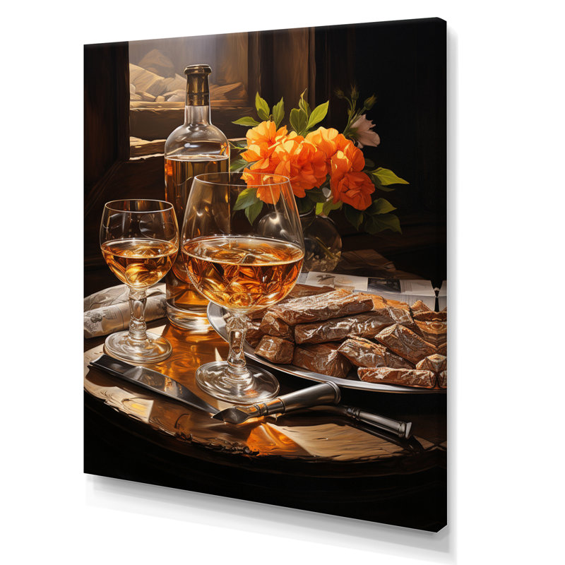 Cyarah Cuban Cigars Brown III sur toile, H 20 po x l 12 po x P 1 po, Toile tendue